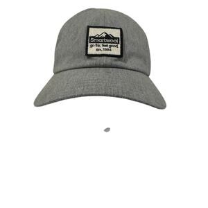 Smart Wool Go Far Feel Good Gray Ball Cap